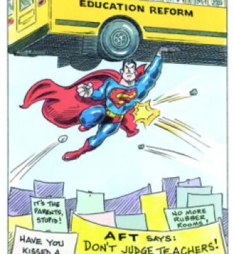 Education Reform Superman