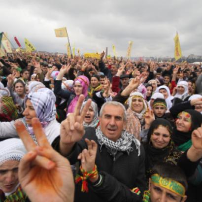 Kurds protest for an independent Kurdistan