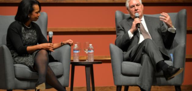Image for Secretary Of State Rex W. Tillerson Discusses “The Way Forward In Syria” With Condoleezza Rice
