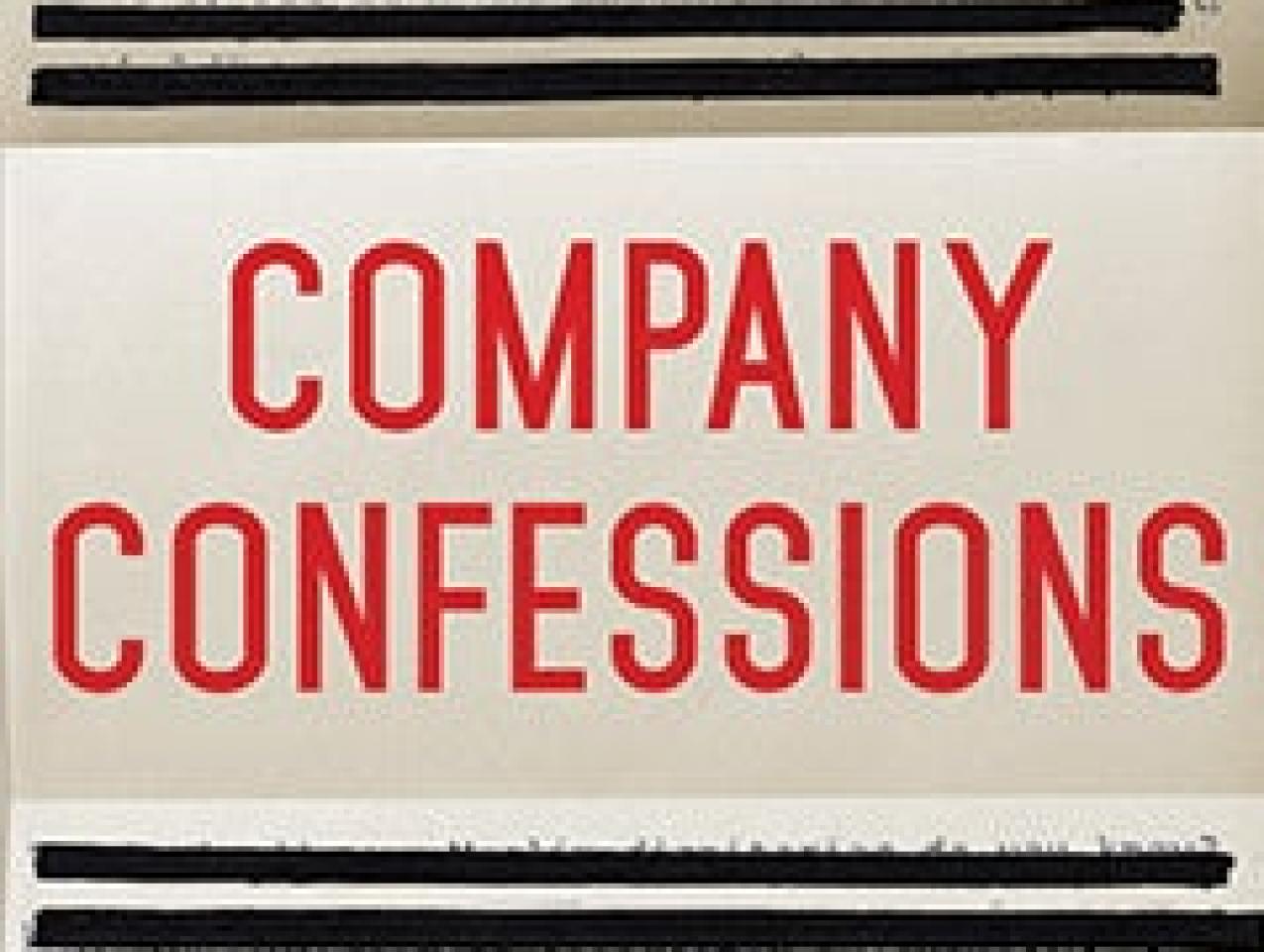 Image for Company Confessions: Secrets, Memoirs, And The CIA