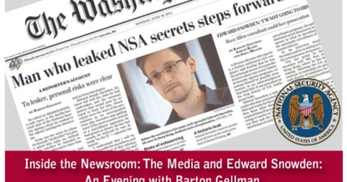 Image for Inside the Newsroom: The Media and Edward Snowden