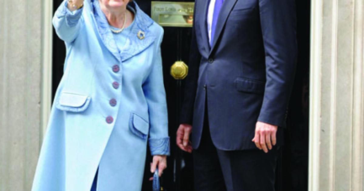 Margaret Thatcher and David Cameron