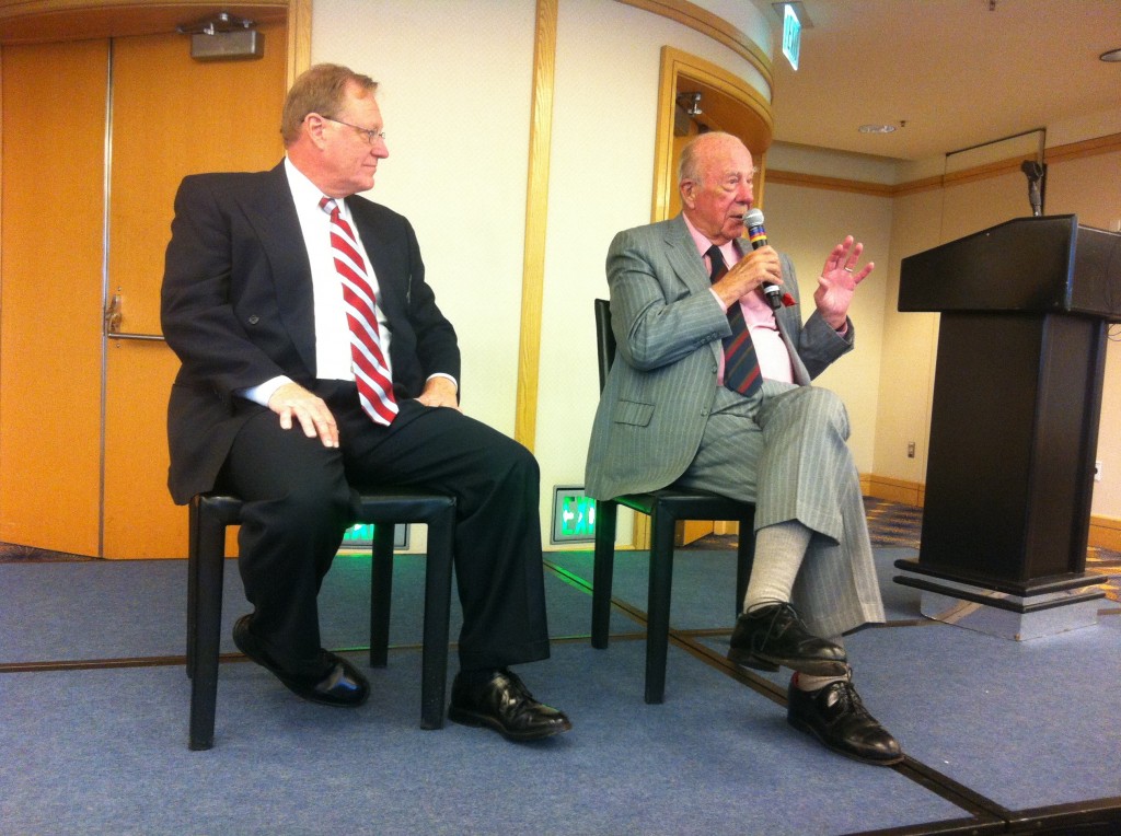 Mr. George P. Shultz announces Hoover task force report on California energy policy