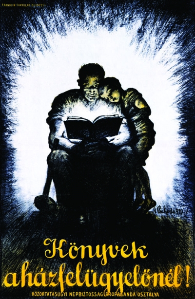 literacy poster in the Hoover Archives