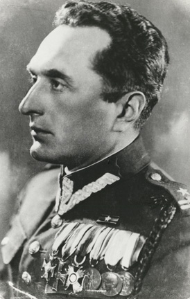 Major Adam Solski was the quartermaster of the 57th Infantry Regiment from Poznan.
