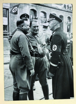 Ernst Röhm, Herman Göring, and Heinrich Himmler in Munich, 1933