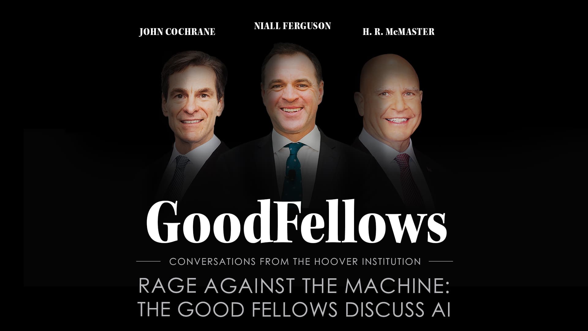 Rage Against The Machine: The Good Fellows Discuss AI