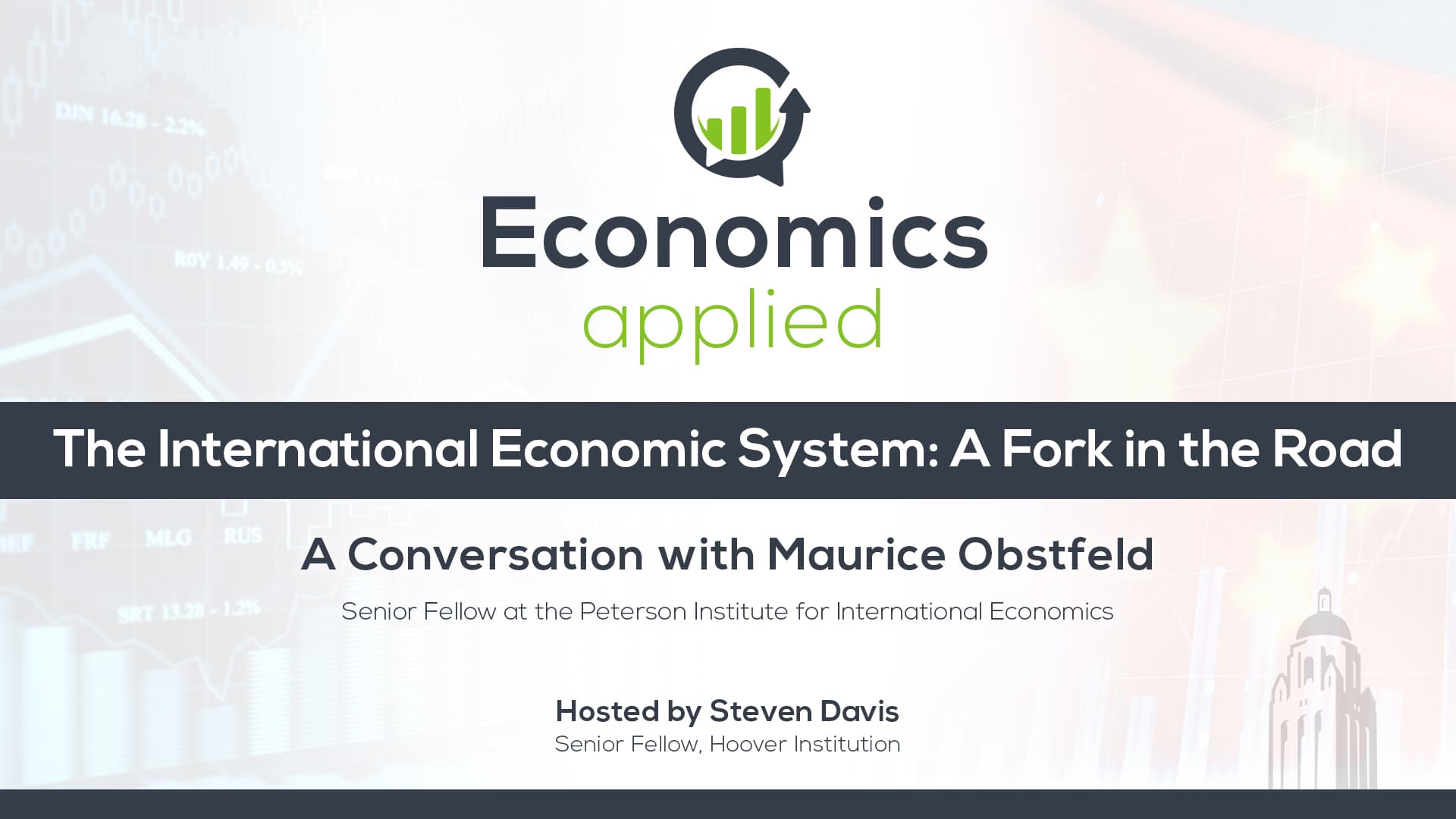 The International Economic System: A Fork In The Road