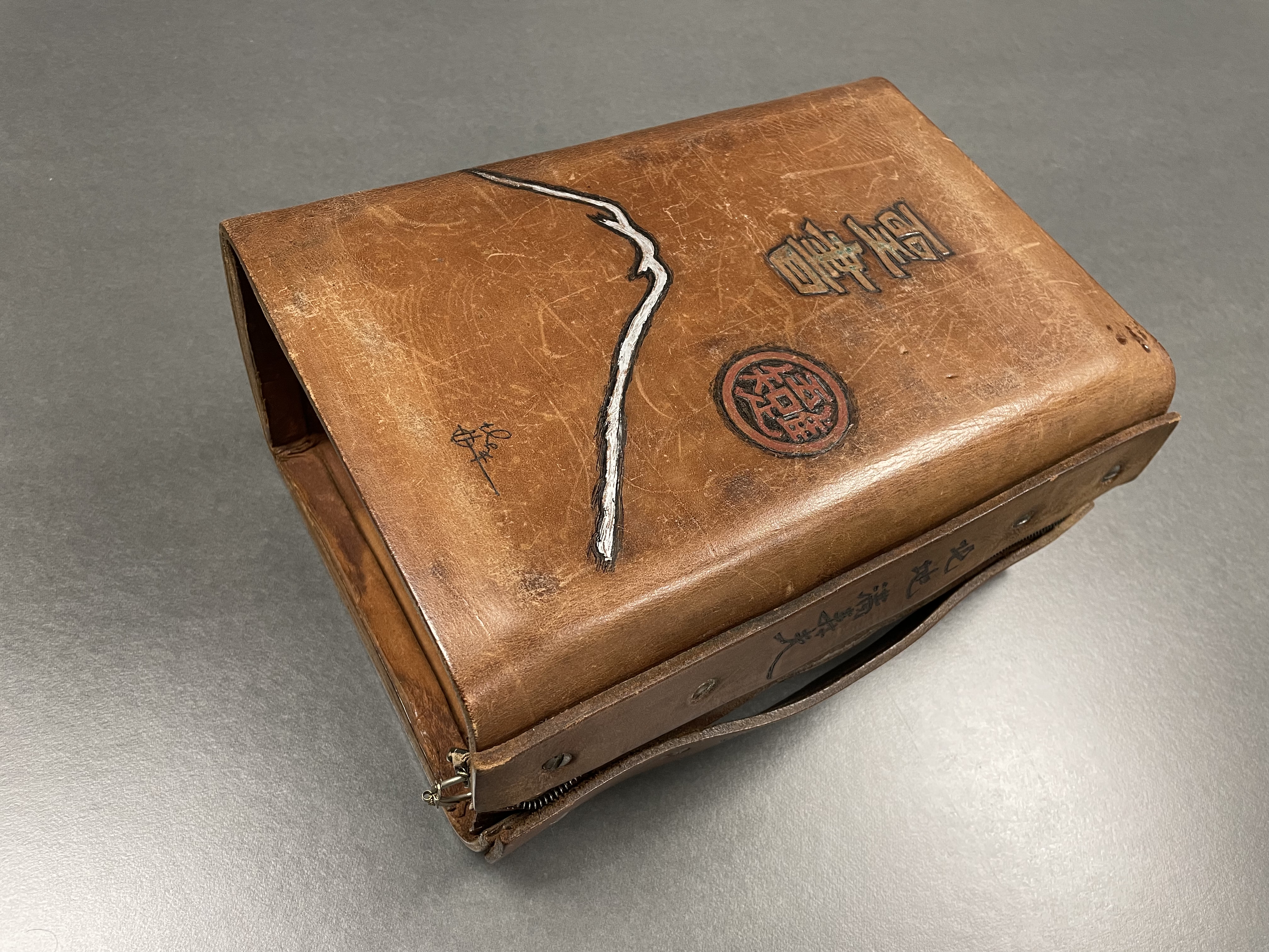 Exhibition compensation blocks fill in the space that Bibles would take up in their outer cases while the books are on display