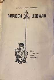 Romancero legionario title page