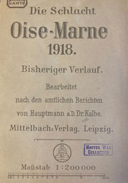 Book cover - Schlacht Oise-Marne