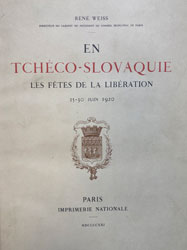 Book cover - En Tchéco-Slovaquie
