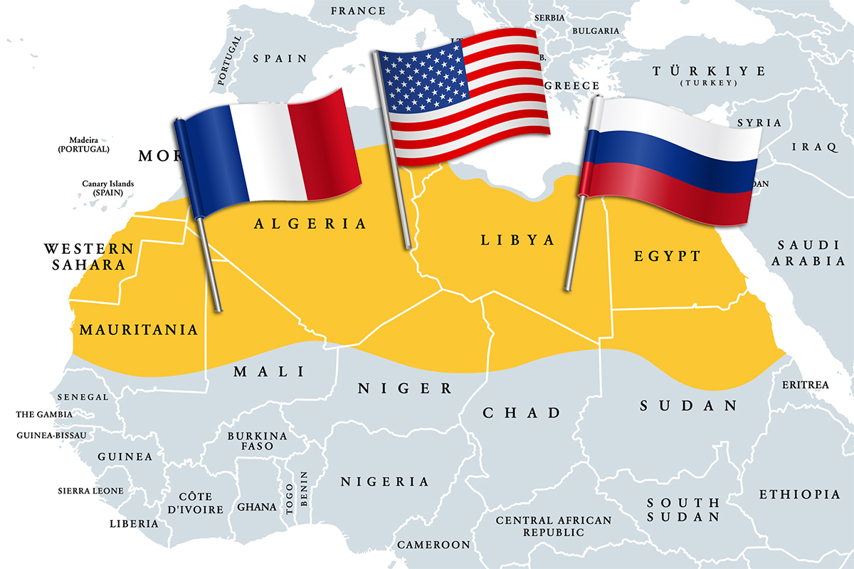 US France Russia in Sahel