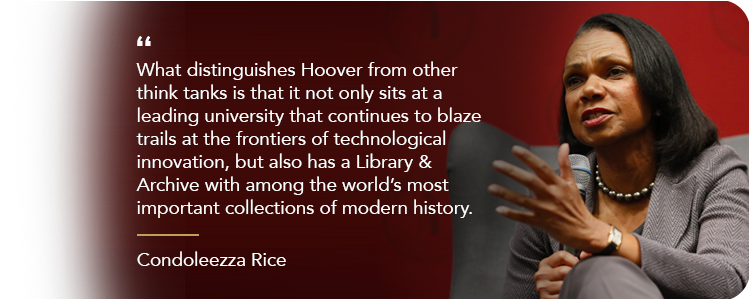 Condoleezza Rice On Revitalizing History