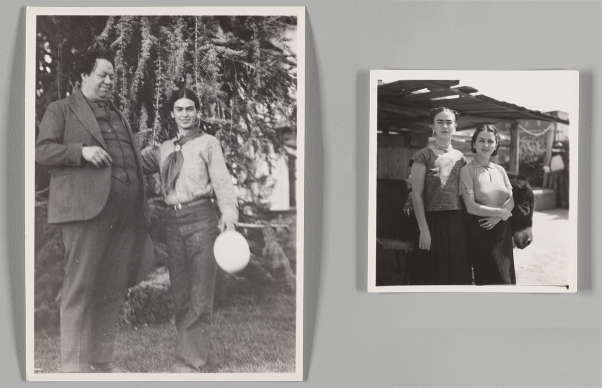 Photos of Frida Kahlo from Bertrand Wolfe collection