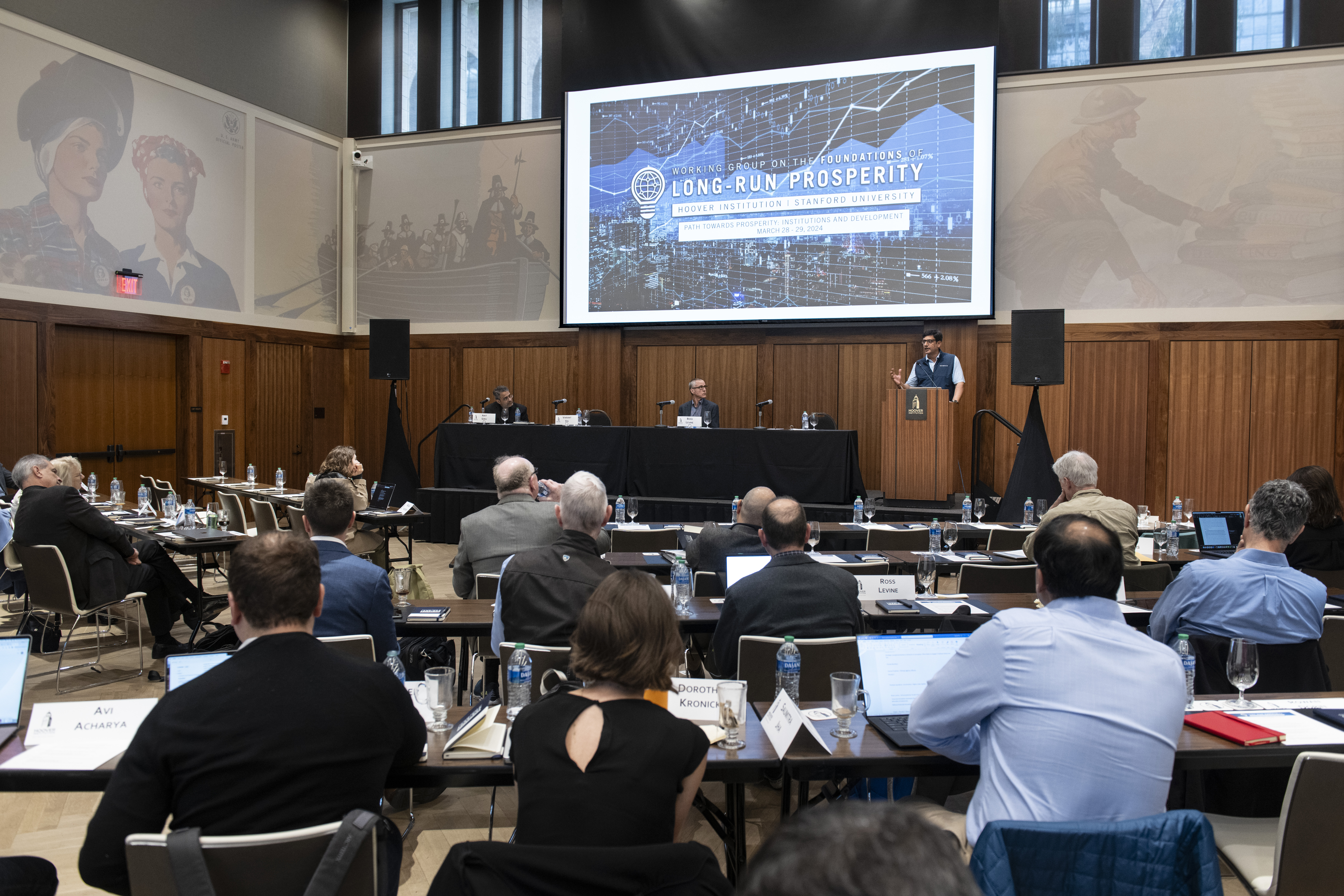 Path Towards Prosperity: Institutions & Development: Spring 2024 Conference Of The Working Group on the Foundations of Long-run Prosperity