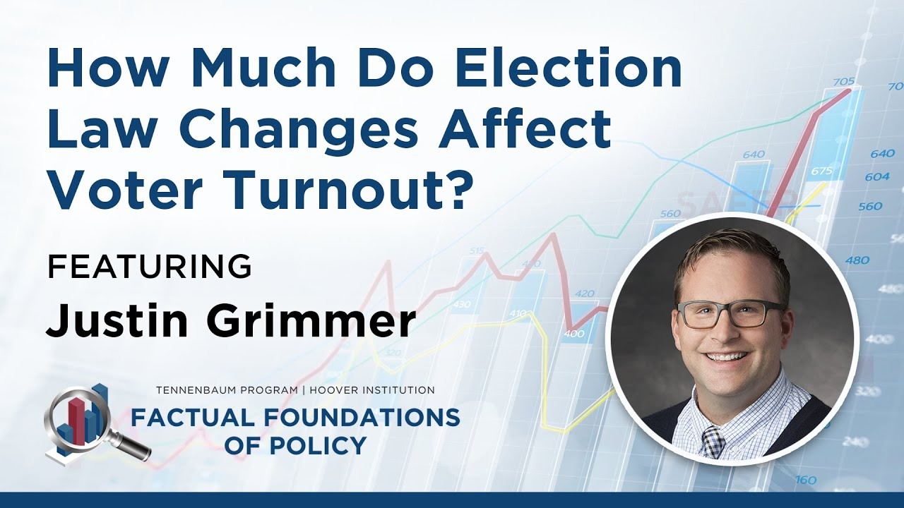 How Much Do Election Law Changes Affect Voter Turnout? Featuring Justin Grimmer