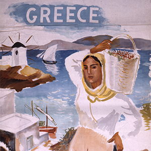 Library & Archives Greece Poster