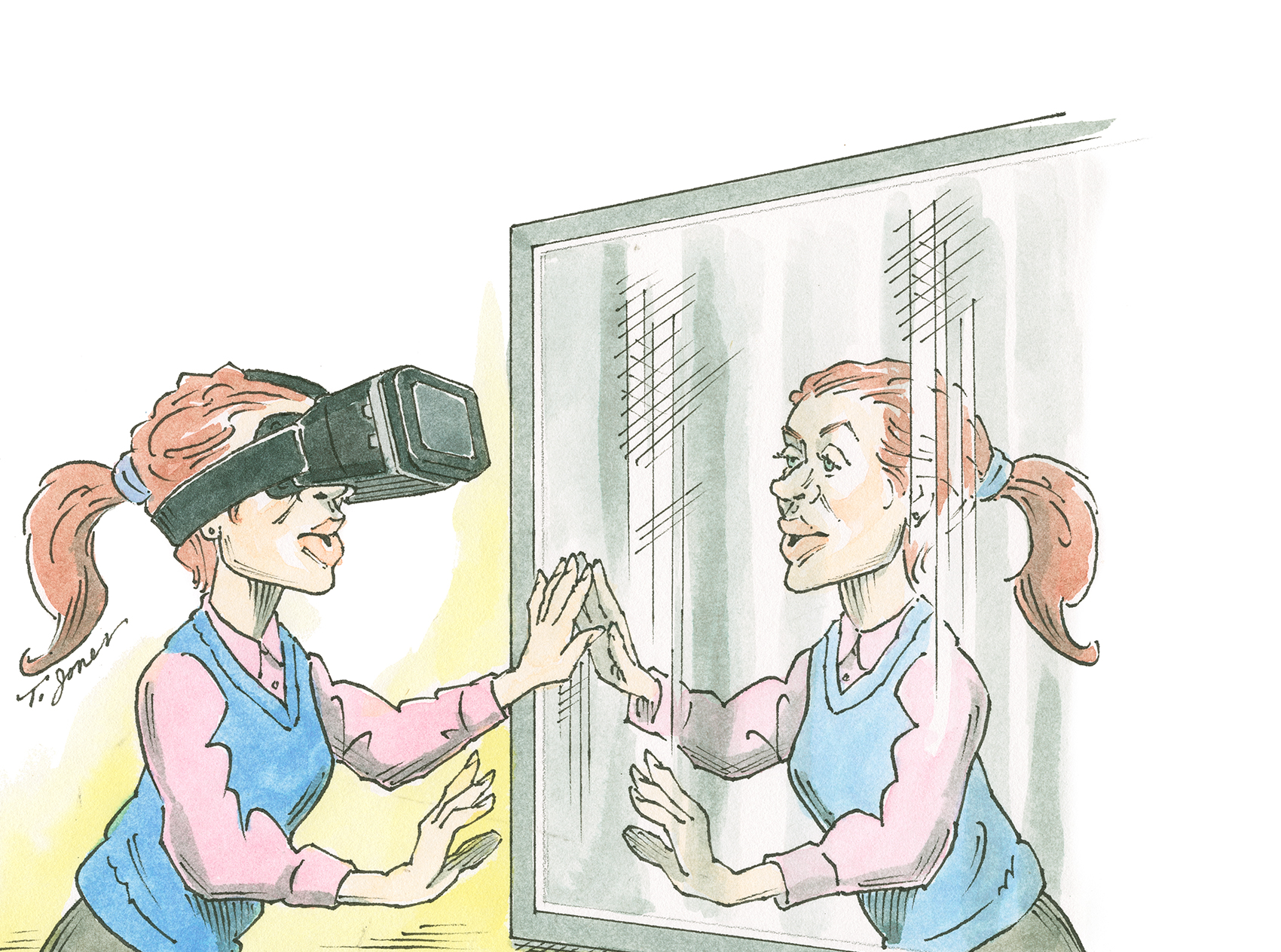 Taylor Jones cartoon