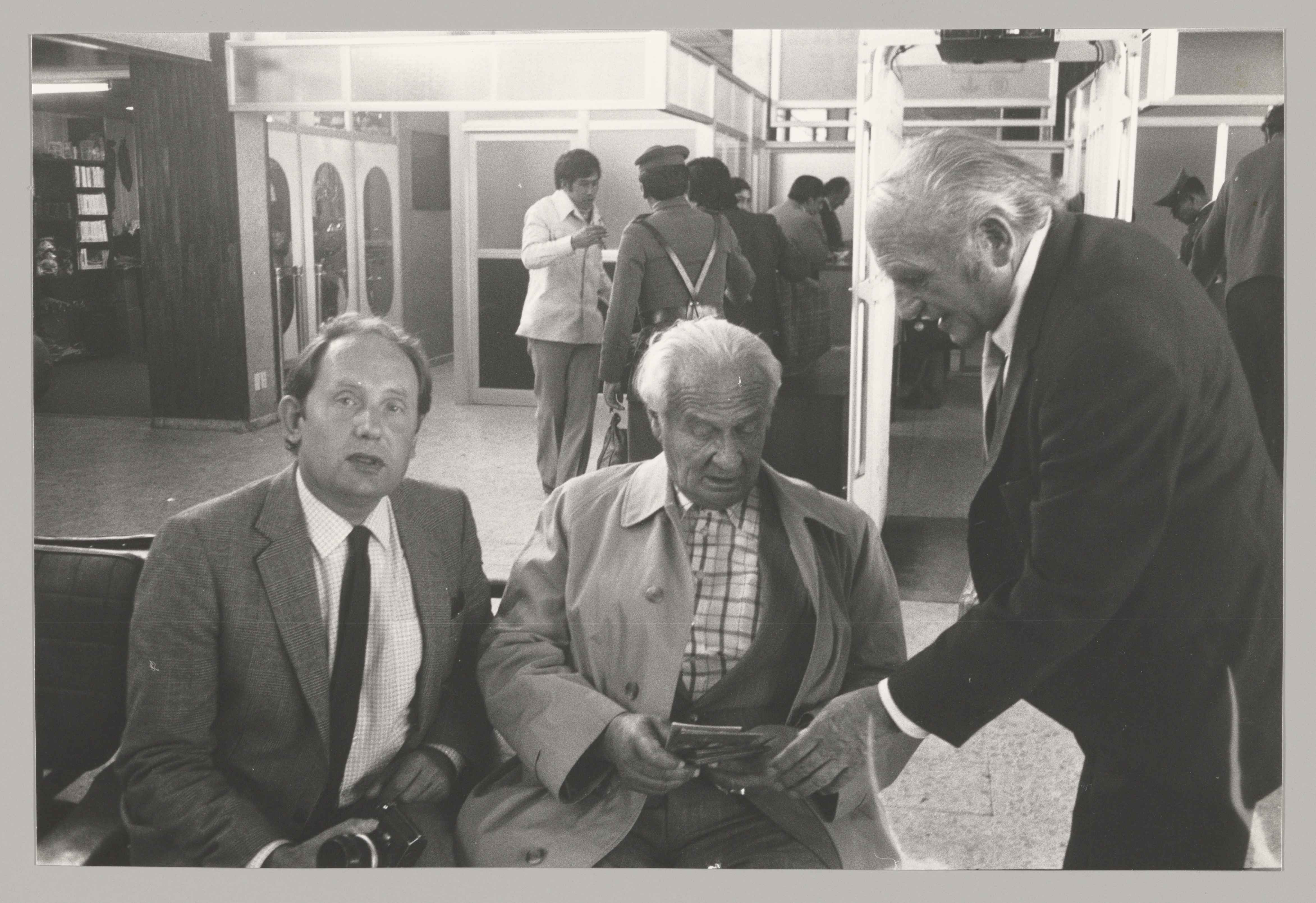 Gerd Heidemann, Karl Wolff, and Klaus Barbie