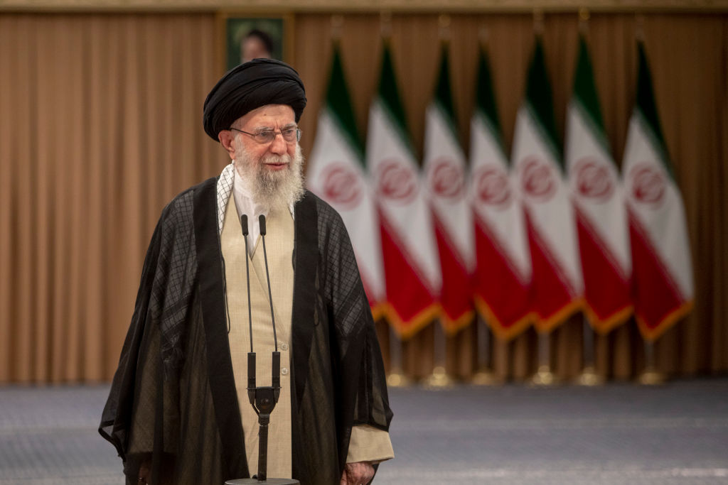Ayatollah Ali Khamenei - Iran Holds Presidential Runoff Election