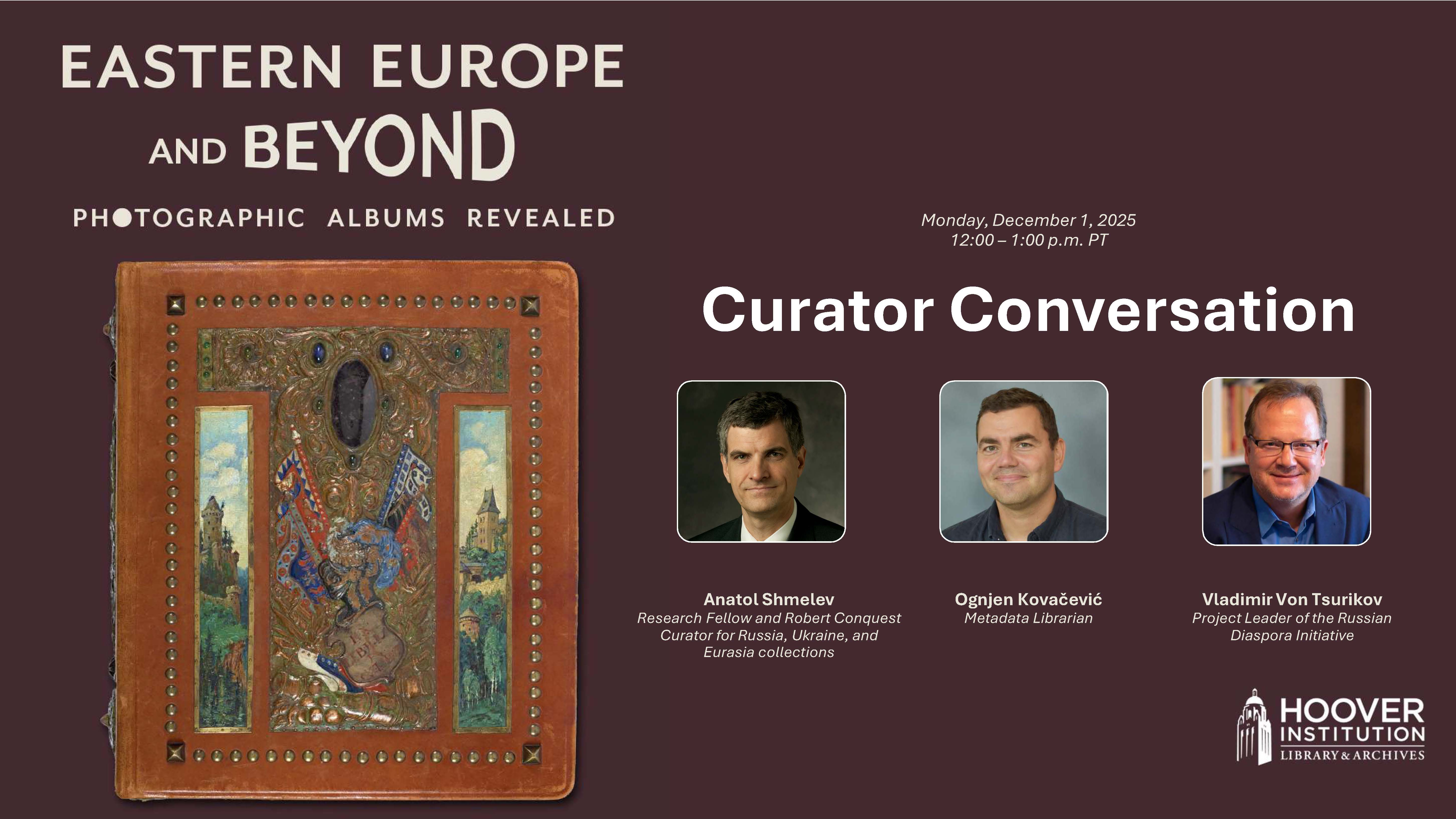 Curator Conversation Behind the Scenes of Eastern Europe and Beyond