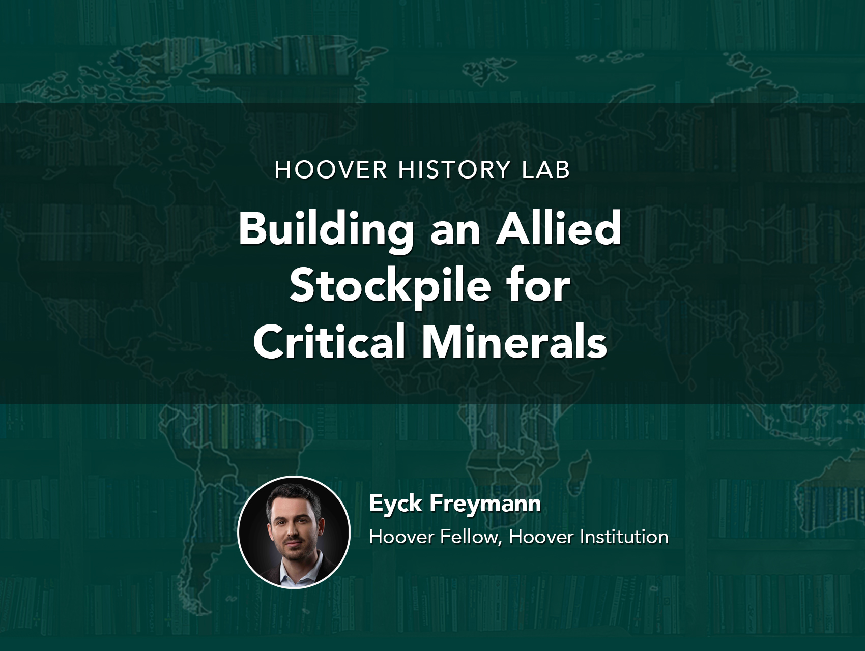 Building an Allied Stockpile for Critical Minerals