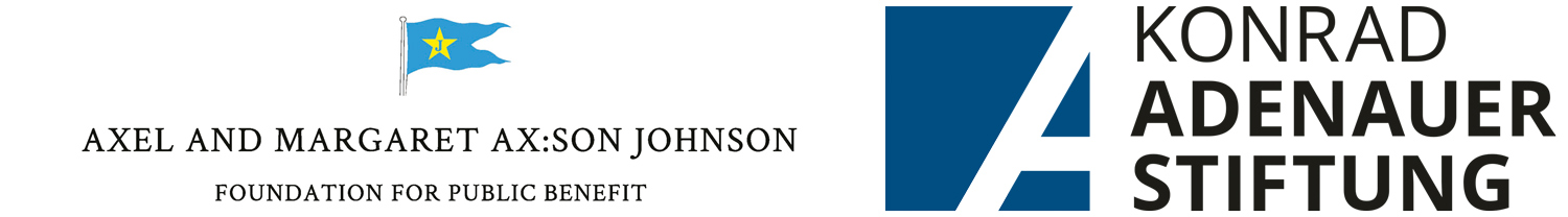 Axson Johnson Foundation and Konrad Adenauer Stiftung logo