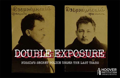 Postcard for exhibition Double Exposure