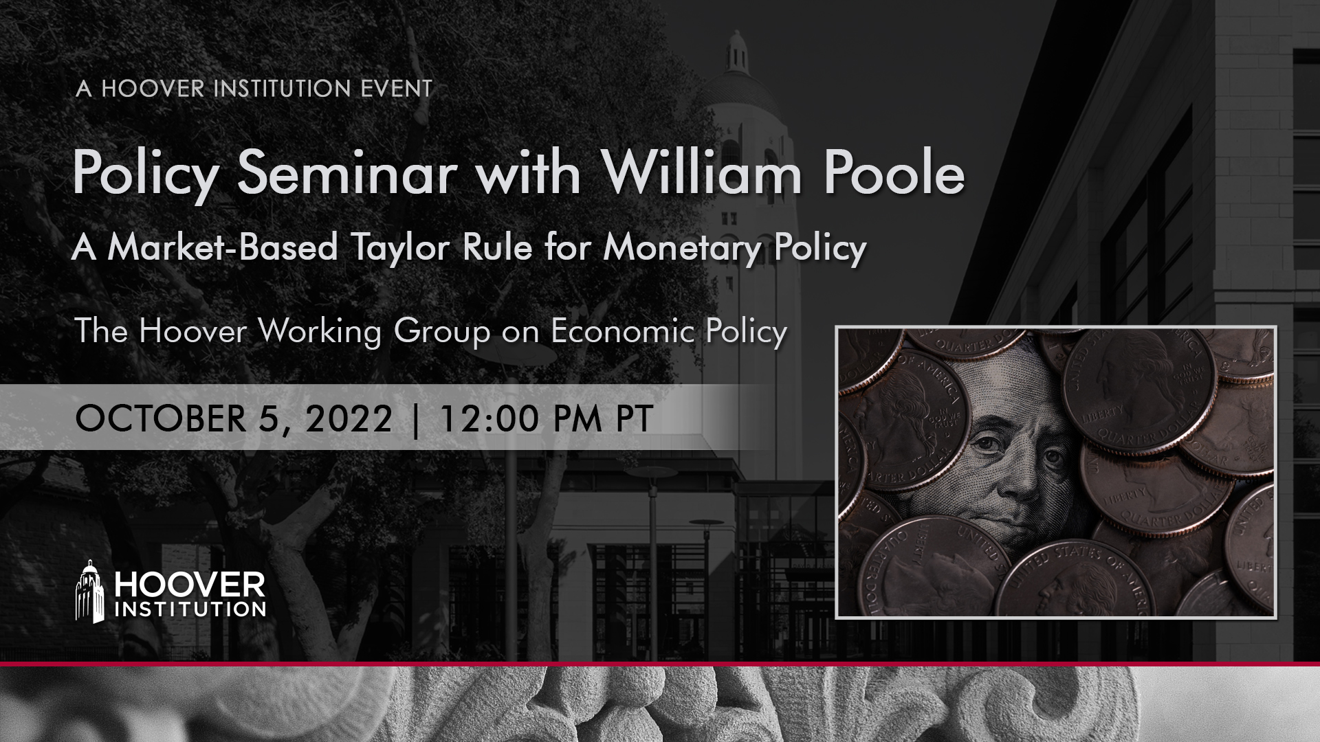 Policy Seminar with William Poole