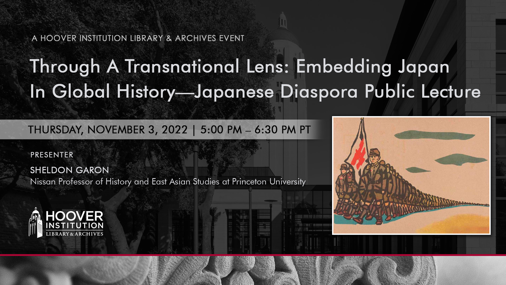 Through A Transnational Lens: Embedding Japan In Global History—Japanese Diaspora Public Lecture