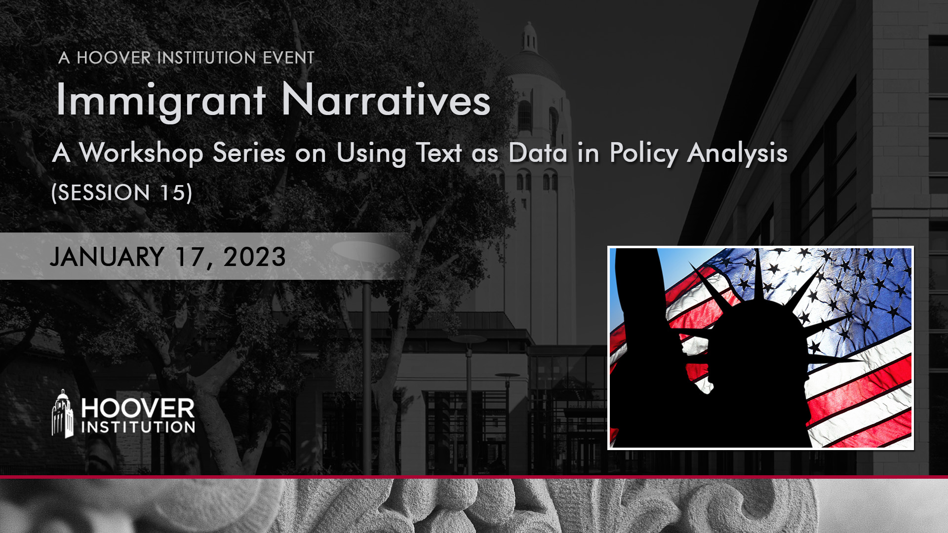A Workshop Series On Using Text As Data In Policy Analysis (Part 15)