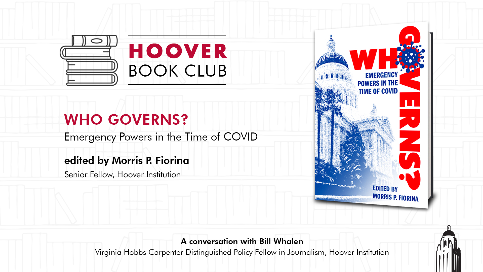 Hoover Book Club: Who Governs? Emergency Powers in the Time of COVID