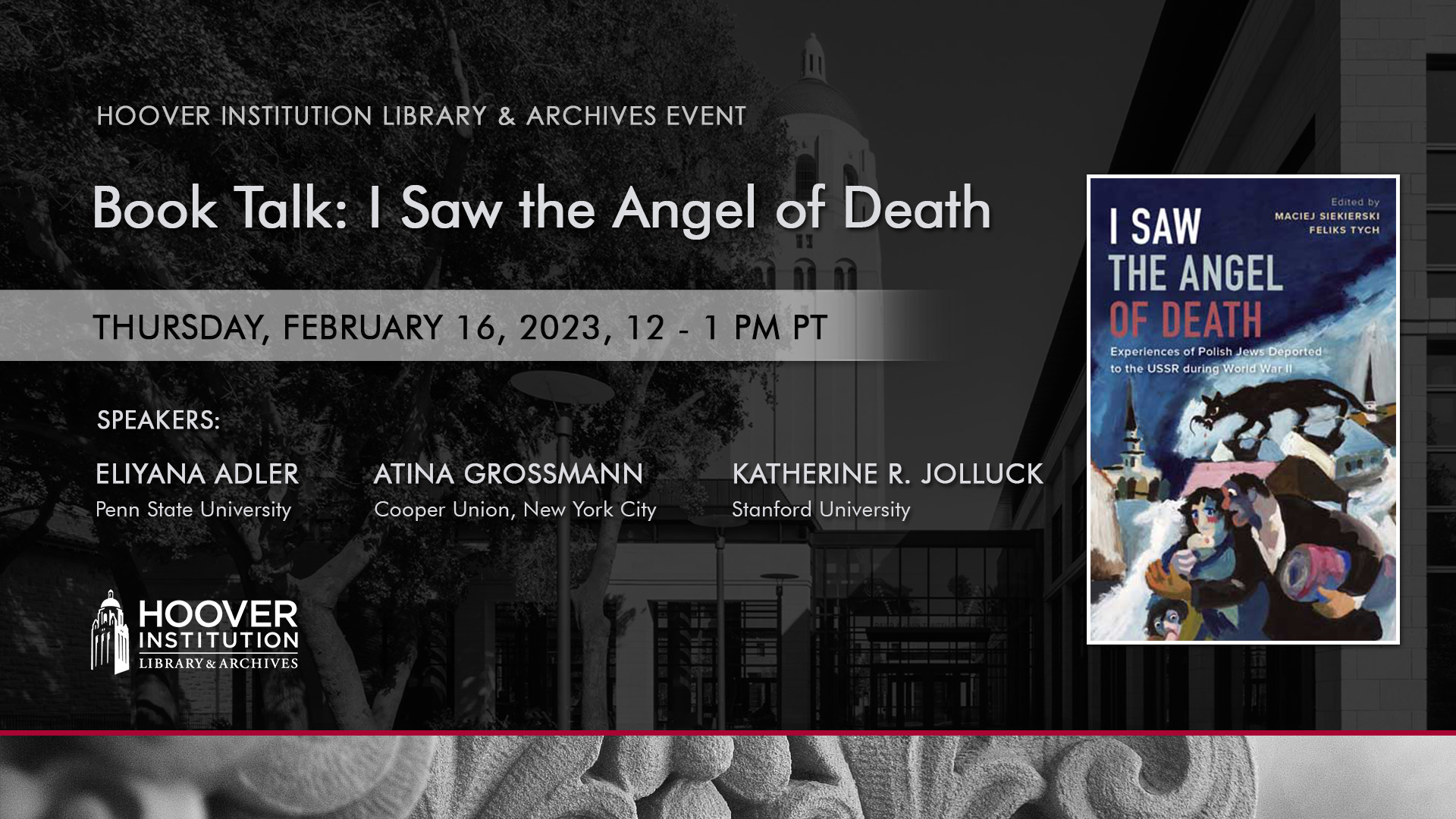Book Talk: I Saw the Angel of Death