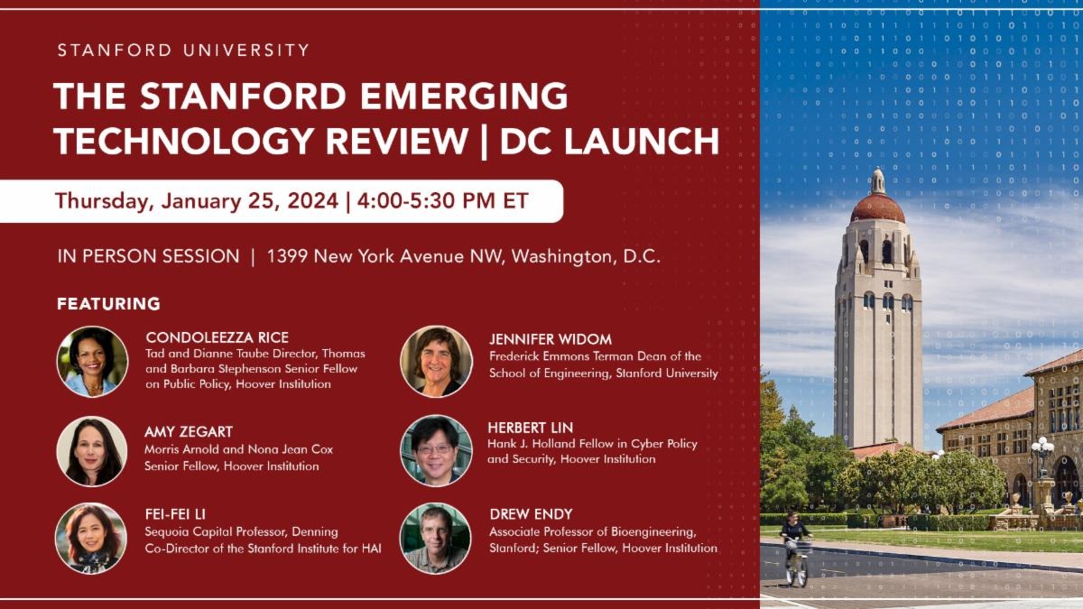 Stanford Emerging Technology Review | DC Launch