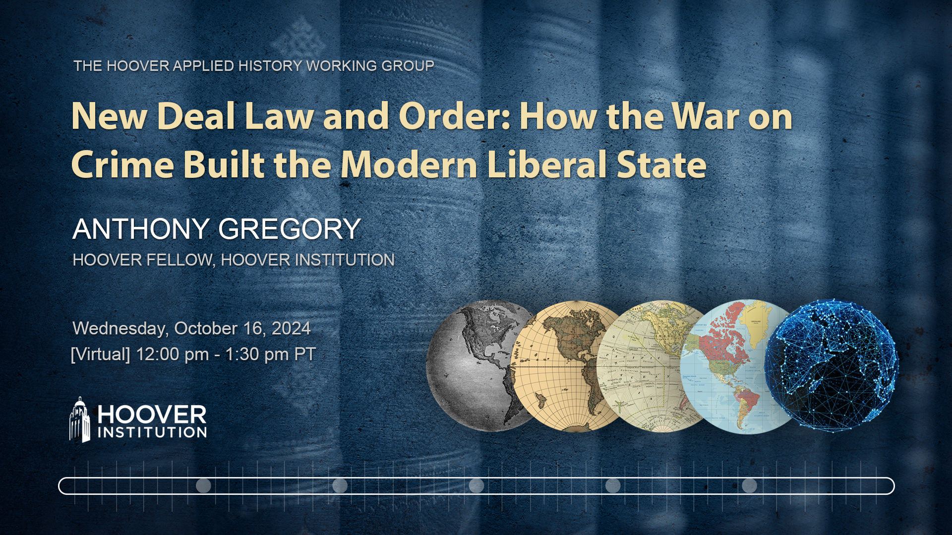 New Deal Law and Order: How the War on Crime Built the Modern Liberal State
