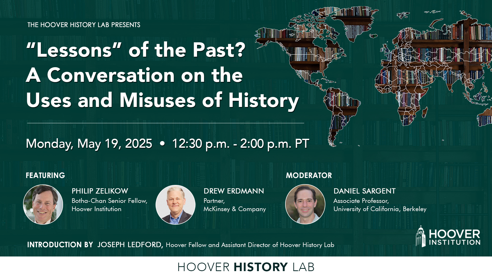 “Lessons” of the Past? A Conversation on the Uses and Misuses of History
