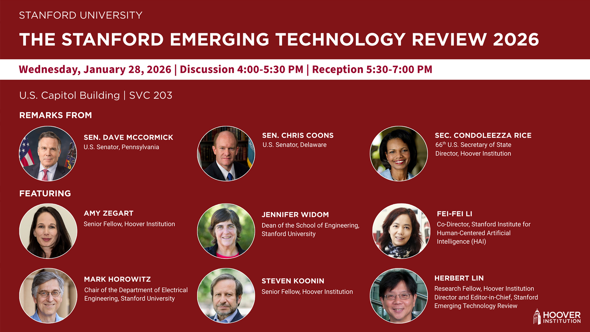 The Stanford Emerging Tech Review 2026 