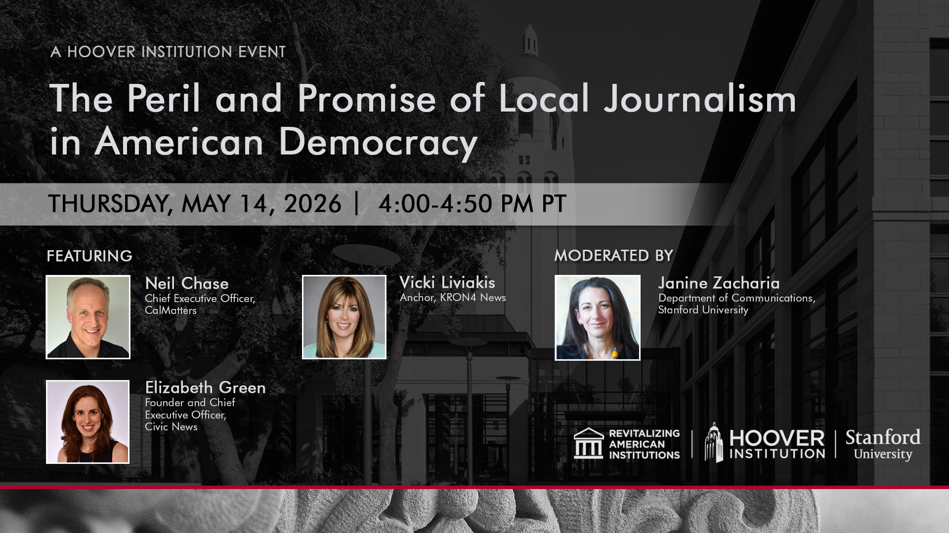 The Peril and Promise of Local Journalism in American Democracy