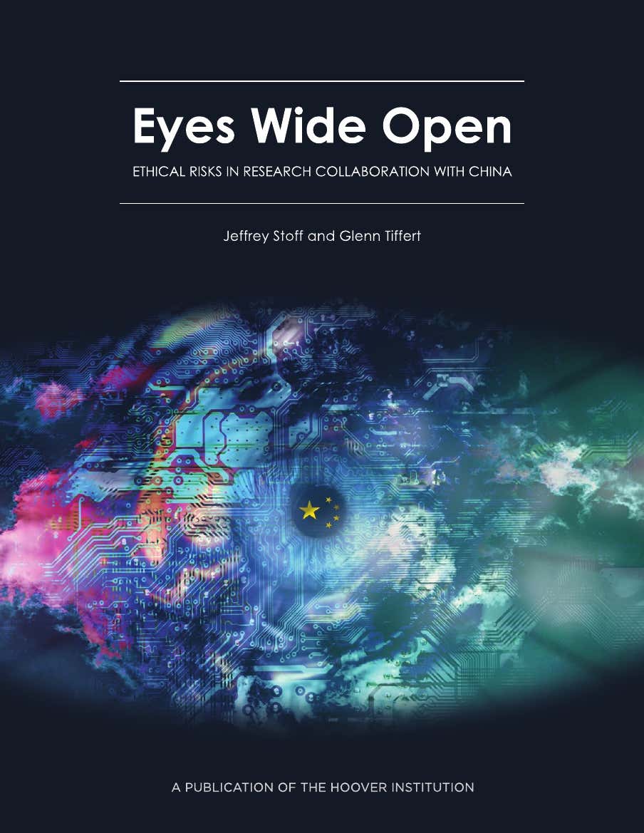 Eyes Wide Open: Ethical Risks In Research Collaboration With China