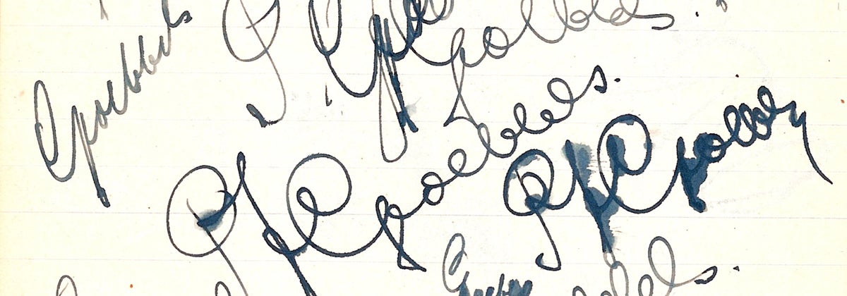 Goebbels-signatures