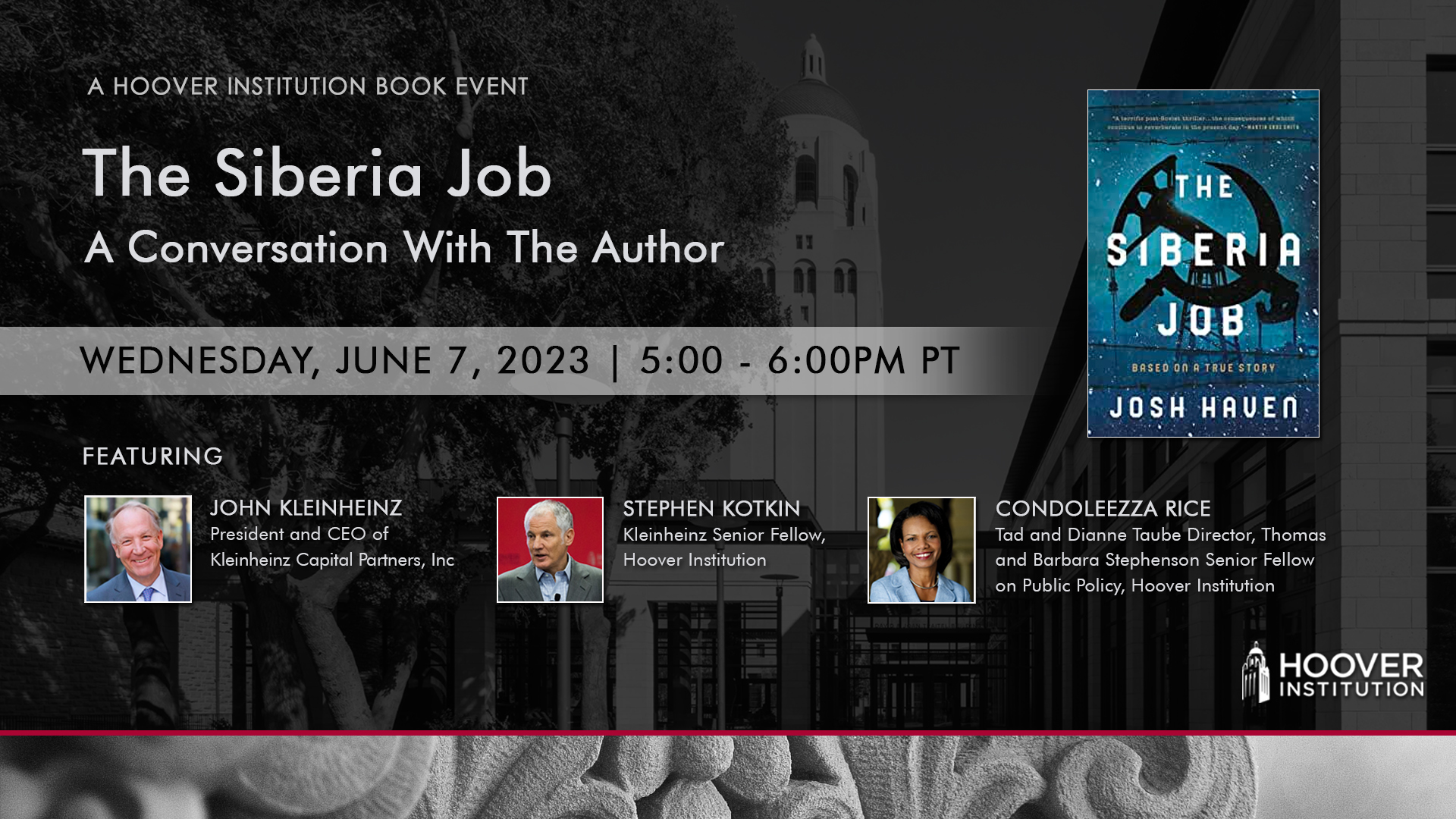 The Siberia Job | A Book Event