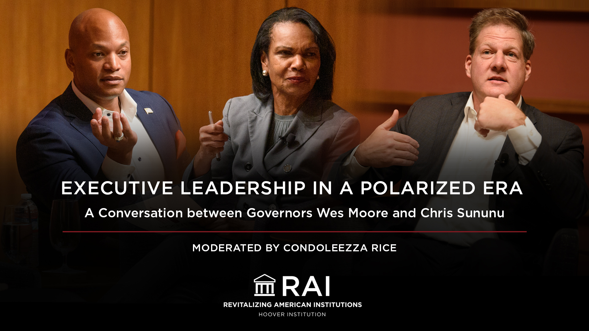 Leadership In A Polarized Era with Governors Wes Moore and Christopher Sununu 
