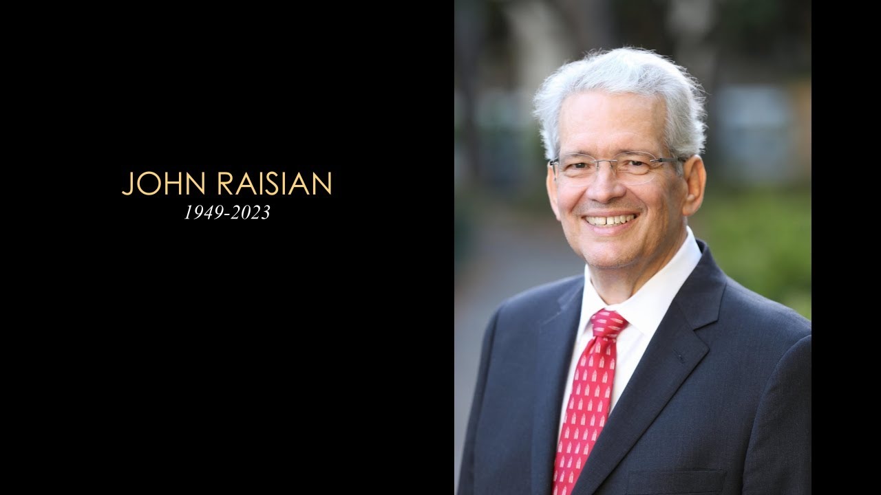 Colleagues, Friends, And Family Celebrate The Life Of Former Hoover Director John Raisian