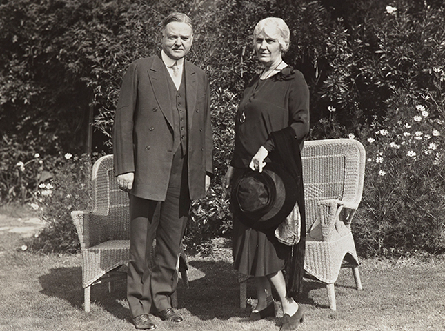 Photograph of Herbert and Lou Henry Hoover