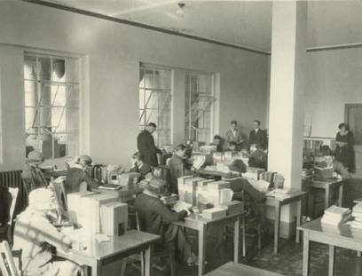 First reading room of Hoover Institution