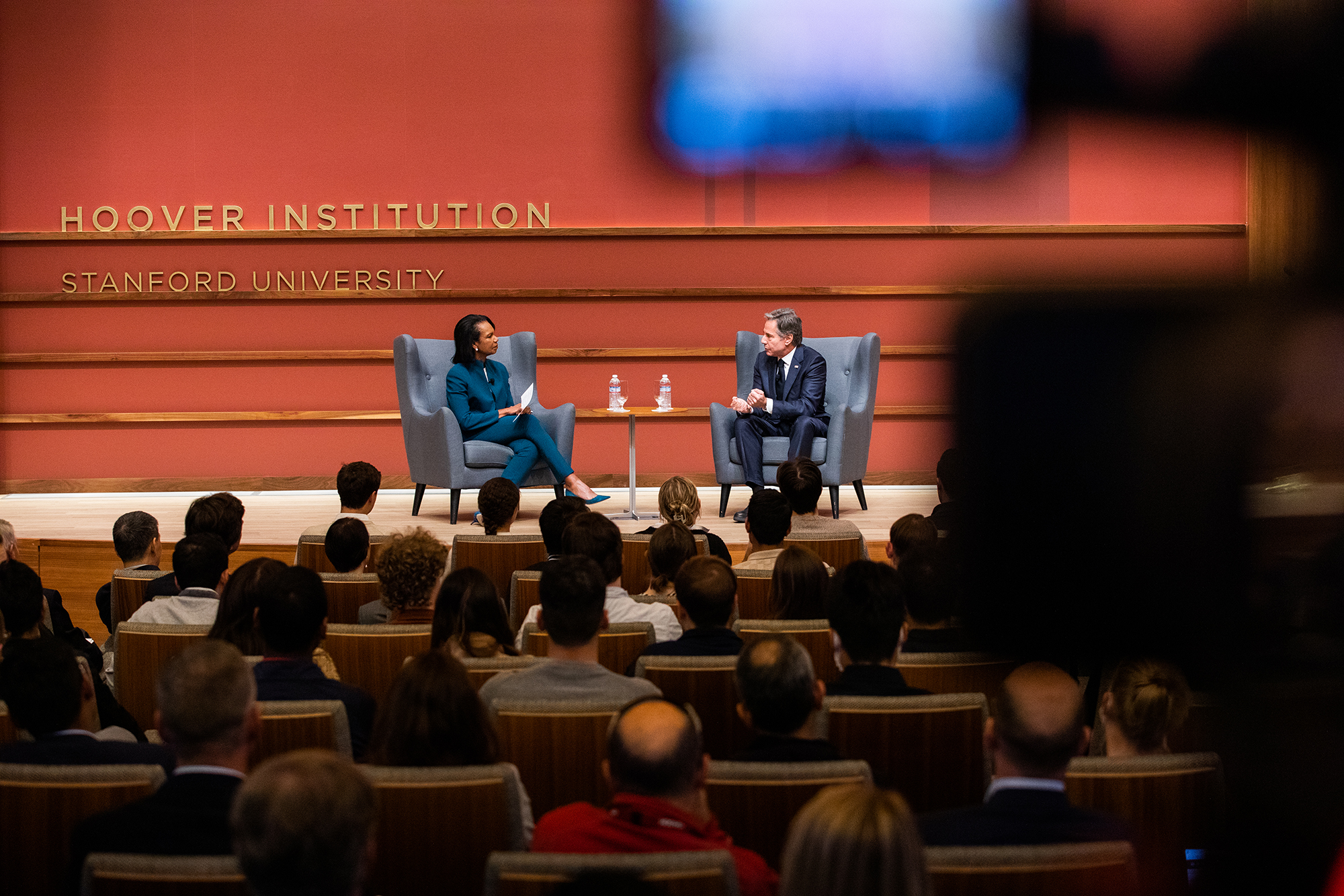 Sec Condoleezza Rice and Sec Antony Blinken