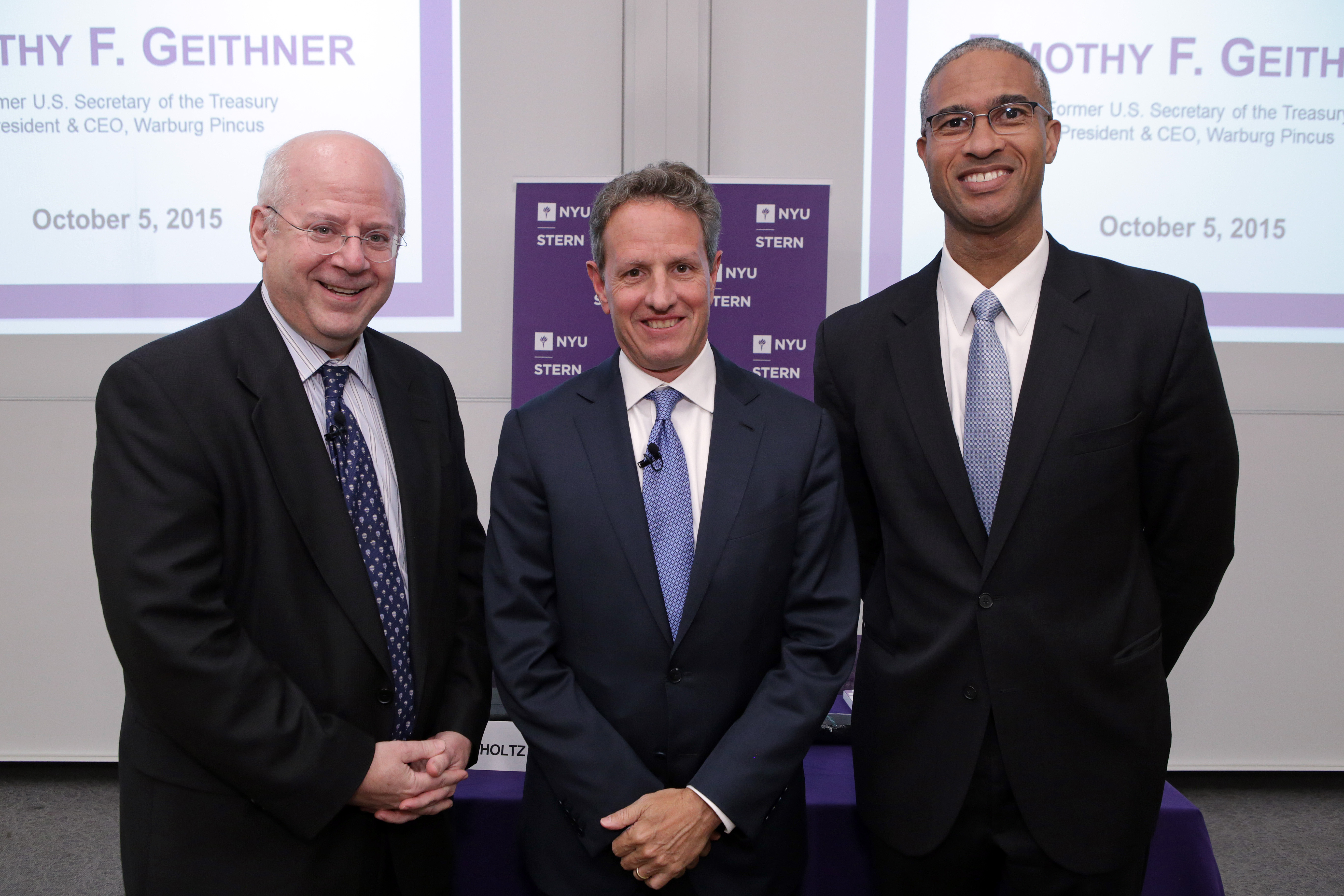 Peter Henry and Timothy Geithner