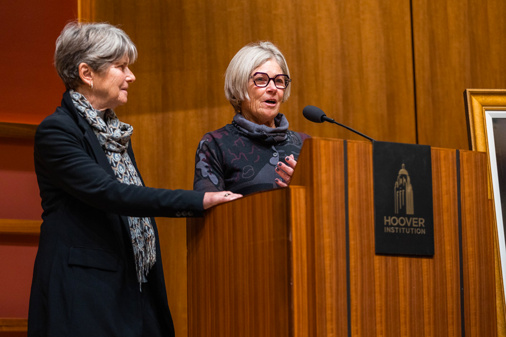 Carol Nast (left) and Debbie Miller (right) 