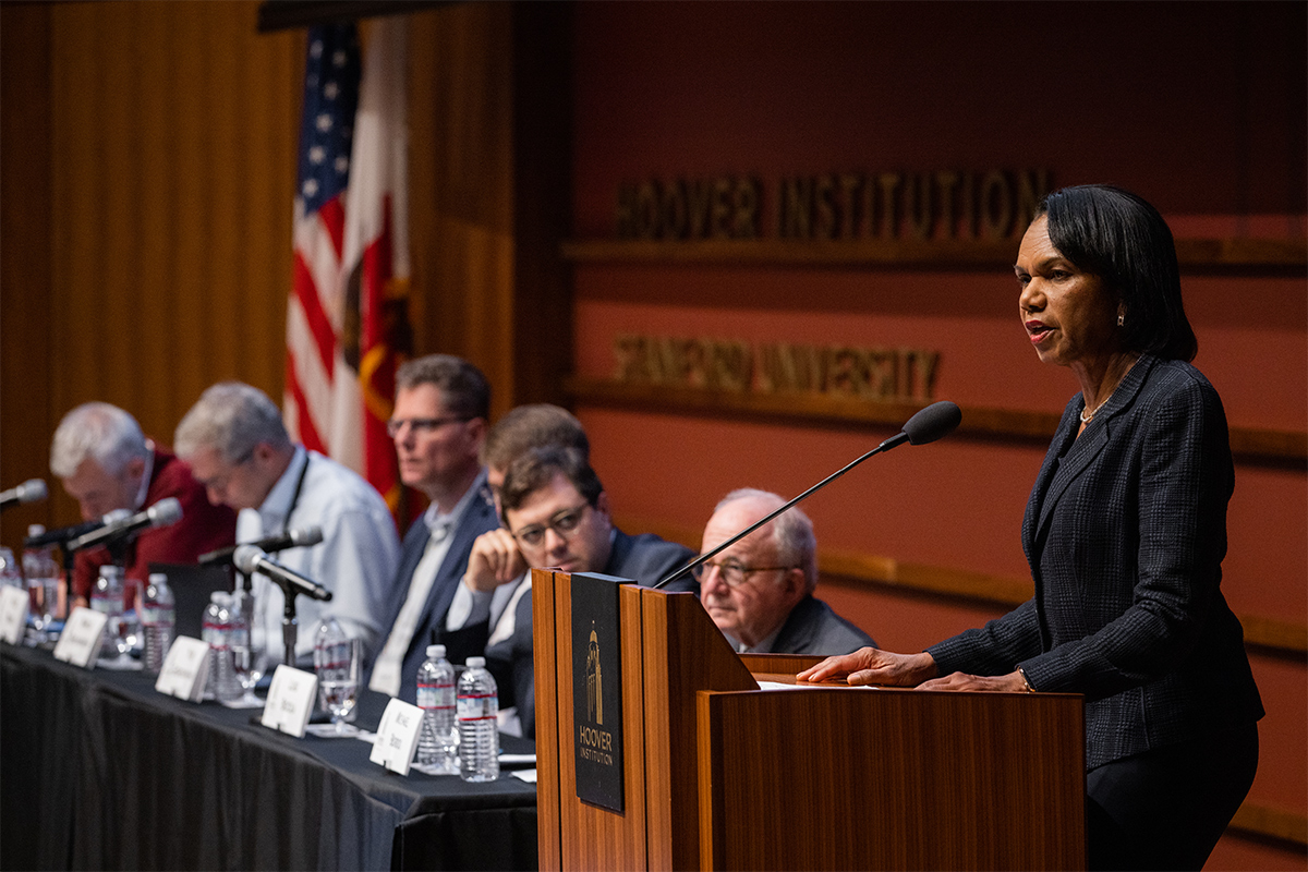 Hoover Institution Director Condoleezza Rice